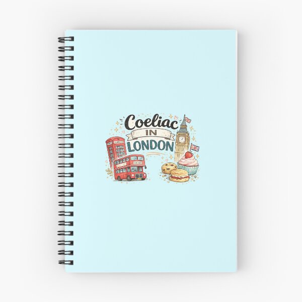 Item preview, Coeliac in London – London Gluten Free Illustration Design designed and sold by My Gluten Free Life UK.