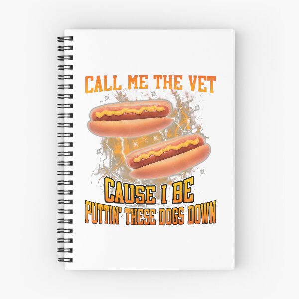Item preview, Funny Food Pun - Call Me The Vet Cause I Be Puttin These Dogs Down  designed and sold by RiverFF.