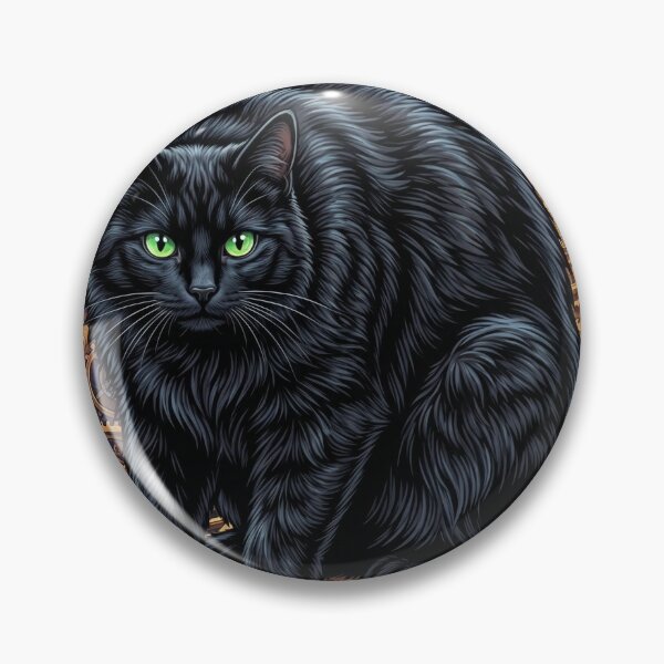Item preview, Black Cat Exploring Clockwork Universe Steampunk Fantasy T-Shirt designed and sold by MERAKISL.