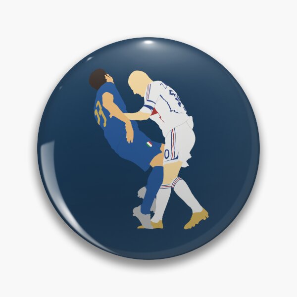 Item preview, zinedine zidane headbutt 2006 designed and sold by CoolKittyCat8.
