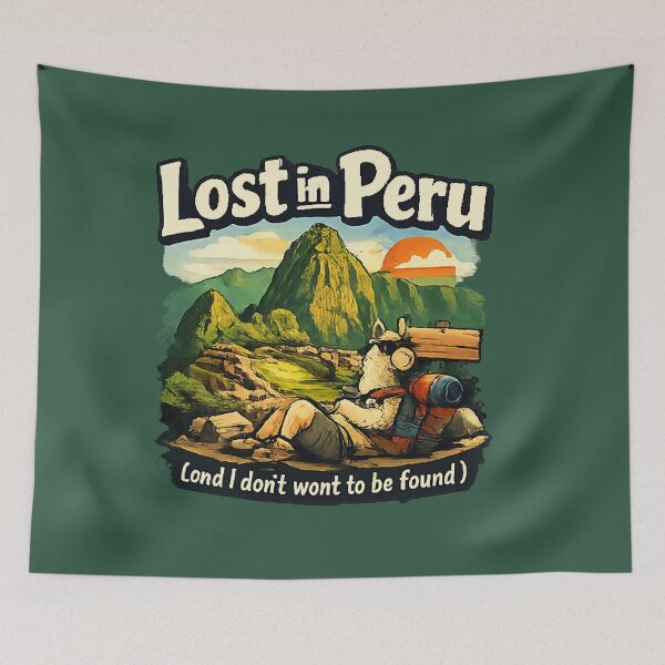 Item preview, Machu Picchu – The Lost City of Peru T-Shirts designed and sold by GnuArt.