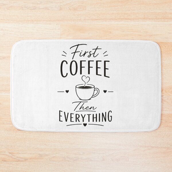 Item preview, First coffee, then everything designed and sold by Side Quest Co..