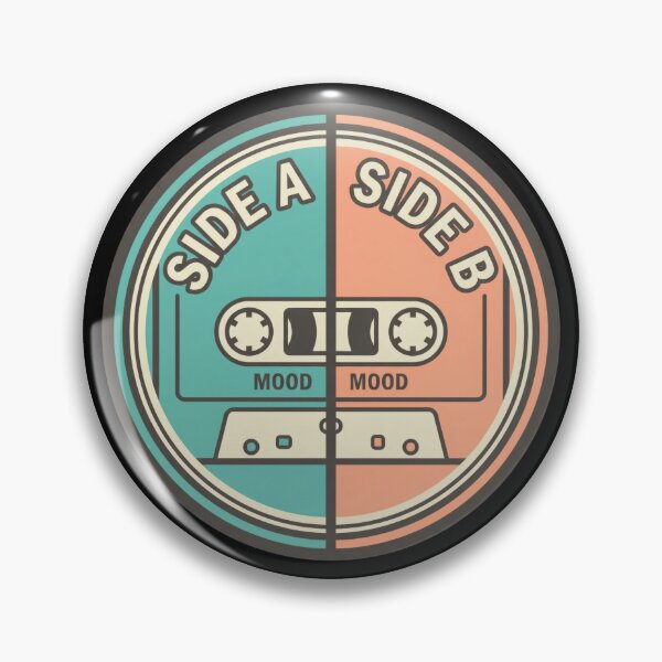 Item preview, Side A Side B Retro Cassette Mood designed and sold by Sketchlegacy.