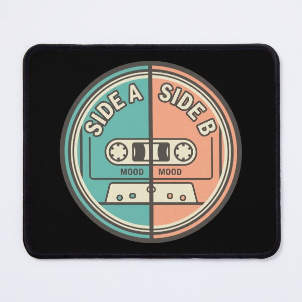 Item preview, Side A Side B Retro Cassette Mood designed and sold by Sketchlegacy.