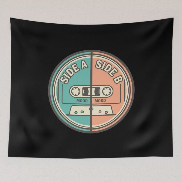Item preview, Side A Side B Retro Cassette Mood designed and sold by Sketchlegacy.