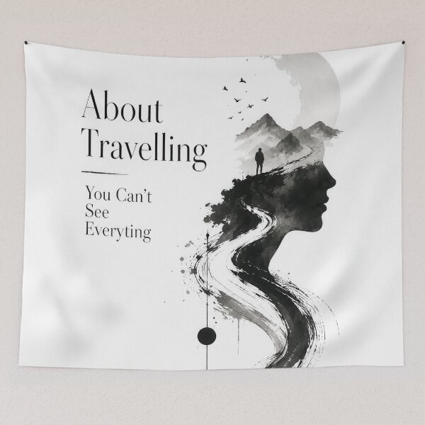 Item preview, About Traveling You Can't See Everything   designed and sold by Amsterdam Shop.