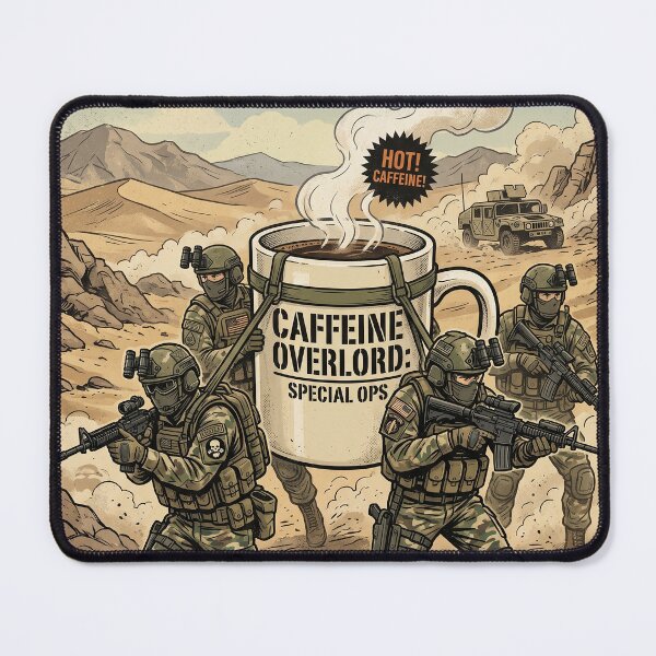 Item preview, Special Ops Coffee Art designed and sold by UNIGRAPHIX.