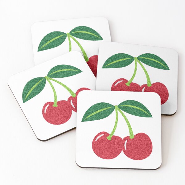 Item preview, Cute Cherry Fruit Illustration, Sweet Summer Cherry Design designed and sold by stickyhubprinting.