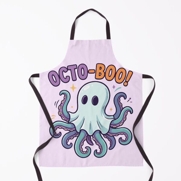 Item preview, Cute Octo-Boo Octopus Ghost Halloween designed and sold by Amir Faysal.