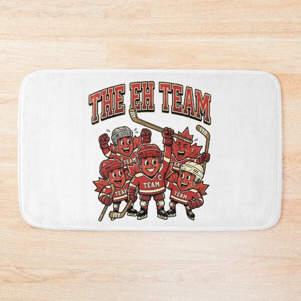 Item preview, The Eh Team — Funny Canadian Hockey Retro Parody Shirt designed and sold by CerealBoxInk.