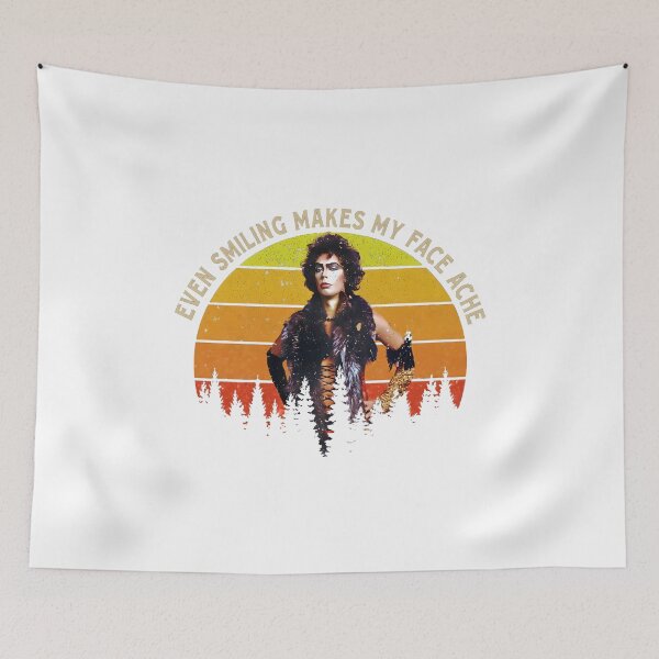 Item preview, Rocky Horror - Frank N Furter Even Smiling Makes My Face Ache Vintage designed and sold by RiverFF.