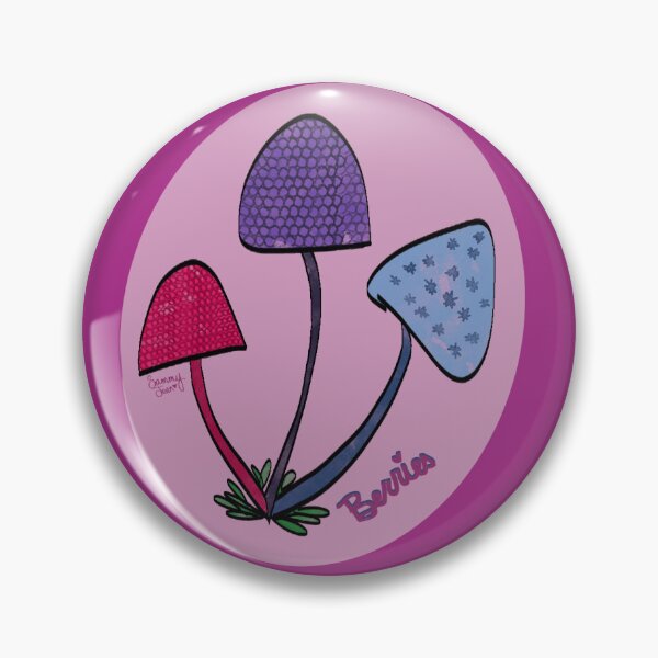 Item preview, Fruit Mushrooms - Three Berries designed and sold by sammyjean08.