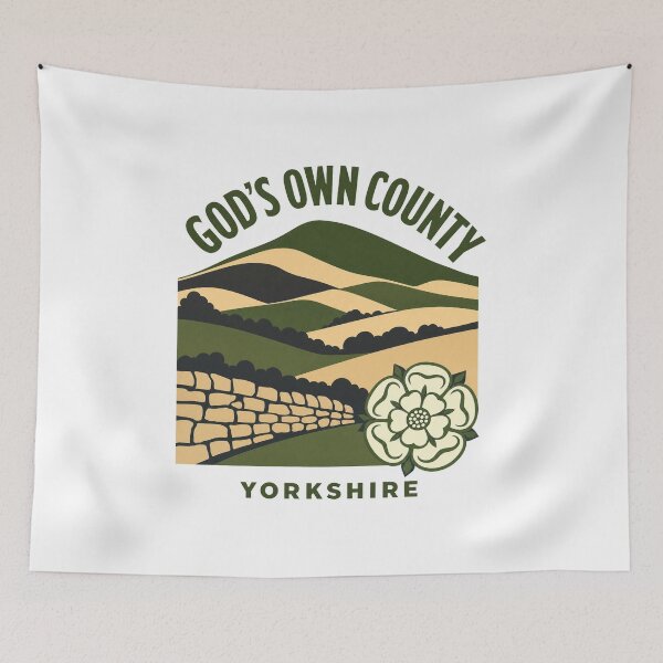 Item preview, Yorkshire God's Own County Dales Pride designed and sold by pirminio.