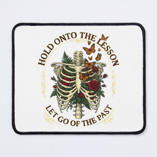Item preview, Hold Onto The Lesson Let Go Of The Past - Dark Academia Butterfly Art designed and sold by krish-prints.