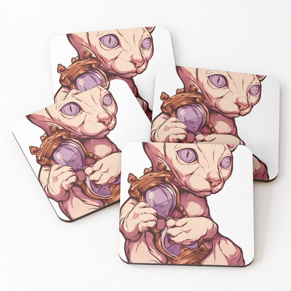 Item preview, Gothic Hourglass Sphynx designed and sold by IllumeInk.