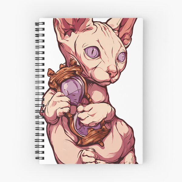 Item preview, Gothic Hourglass Sphynx designed and sold by IllumeInk.