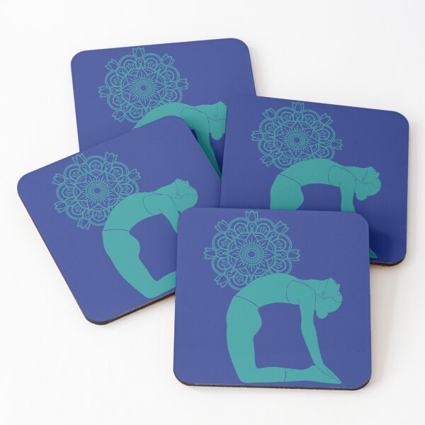 Item preview, Camel Yoga Pose With Mandala designed and sold by Laanas.