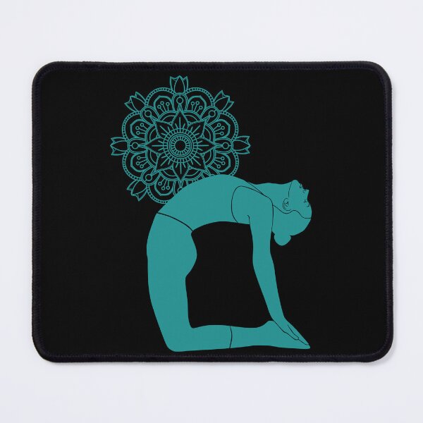 Item preview, Camel Yoga Pose With Mandala designed and sold by Laanas.