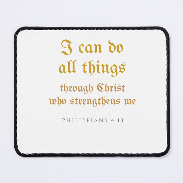Item preview, I Can Do All Things Through Christ - Phlilppians 4:13 Christian T-shirt designed and sold by Limited Edition by Playitcool.
