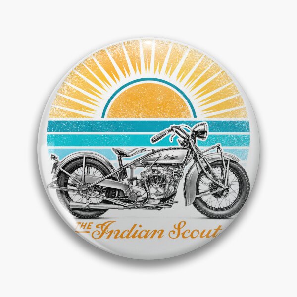 Item preview, 1928 Indian Scout 101 Classic Vintage Motorcycle Summer Edition INDNMTRCYCL designed and sold by EdGraphy.