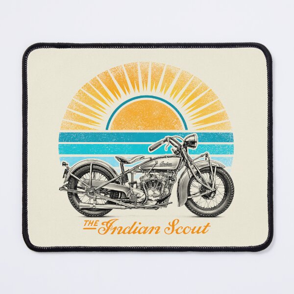Item preview, 1928 Indian Scout 101 Classic Vintage Motorcycle Summer Edition INDNMTRCYCL designed and sold by EdGraphy.