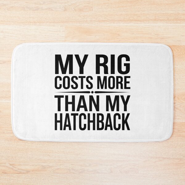 Item preview, Hatchback Vs Sim Rig Budget - Sim Racing Humor designed and sold by GarageGraphics.