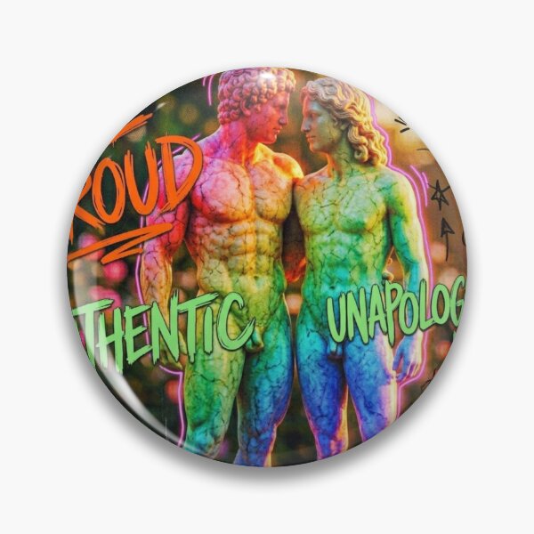 Item preview, Rainbow Marble Statues – Pride Month LGBTQ+ Art Print queer designed and sold by DEVLUSH.