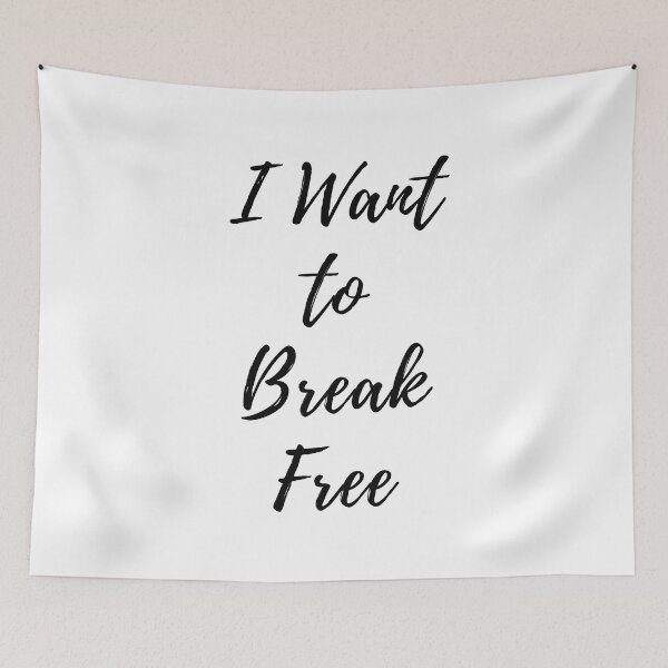 Item preview, I Want to Break Free designed and sold by MaxCardoso.