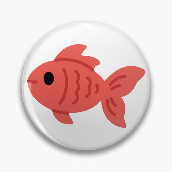 Item preview, Cute Red Goldfish Swimming Cartoon designed and sold by Anne97s.