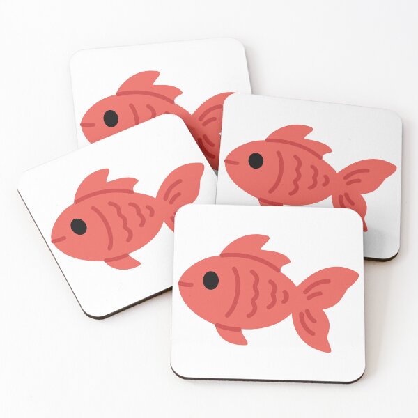 Item preview, Cute Red Goldfish Swimming Cartoon designed and sold by Anne97s.