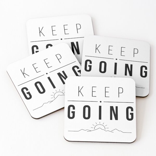 Item preview, Keep going, rise above designed and sold by Side Quest Co..