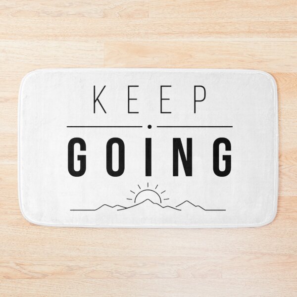Item preview, Keep going, rise above designed and sold by Side Quest Co..
