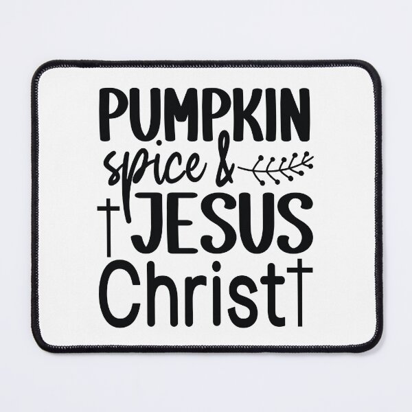 Item preview, Pumpkin Spice Jesus Christ - Cute Autumn Fall Leaves Orange Coffee Cozy Christian Faith Gift designed and sold by FuzionRaptor.