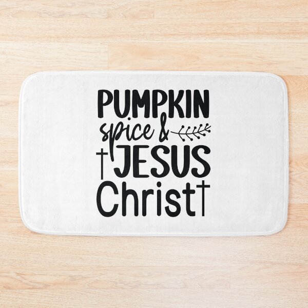 Item preview, Pumpkin Spice Jesus Christ - Cute Autumn Fall Leaves Orange Coffee Cozy Christian Faith Gift designed and sold by FuzionRaptor.