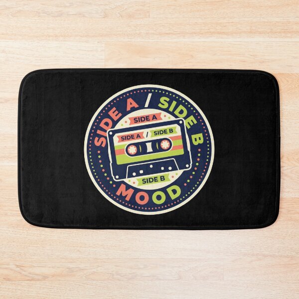 Item preview, Side A Side B Mood Retro Cassette Badge designed and sold by Sketchlegacy.