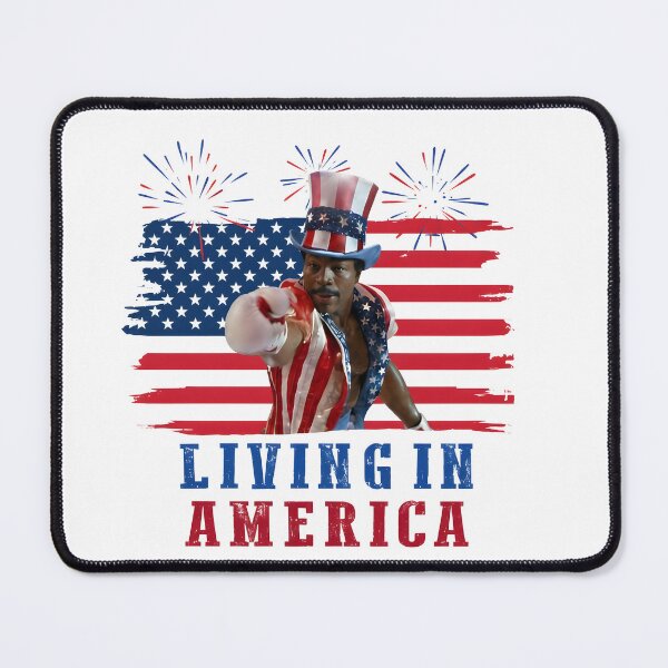 Item preview, Apollo Creed Living In America - Patriotic Boxing Fourth Of July Vintage America designed and sold by RiverFF.