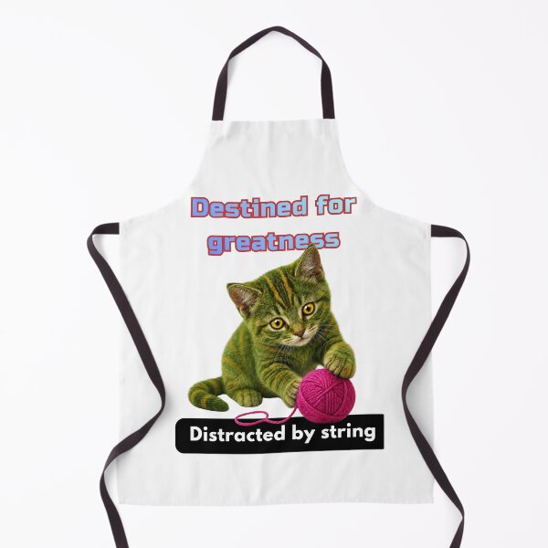 Item preview, Destined for Greatness. Distracted by String. designed and sold by Pop, Culture and Stuff.