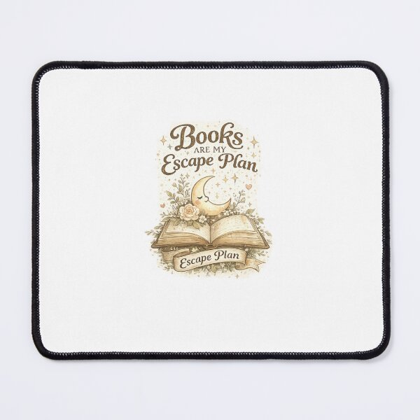 Item preview, Books Are My Escape Plan Book Lover Aesthetic Design designed and sold by DIGITALSHUB26.