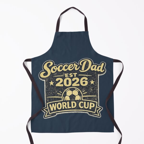 Item preview, Soccer Dad Est. 2026 – Retro World Cup Soccer Fan T-Shirt designed and sold by ArthUpscale.