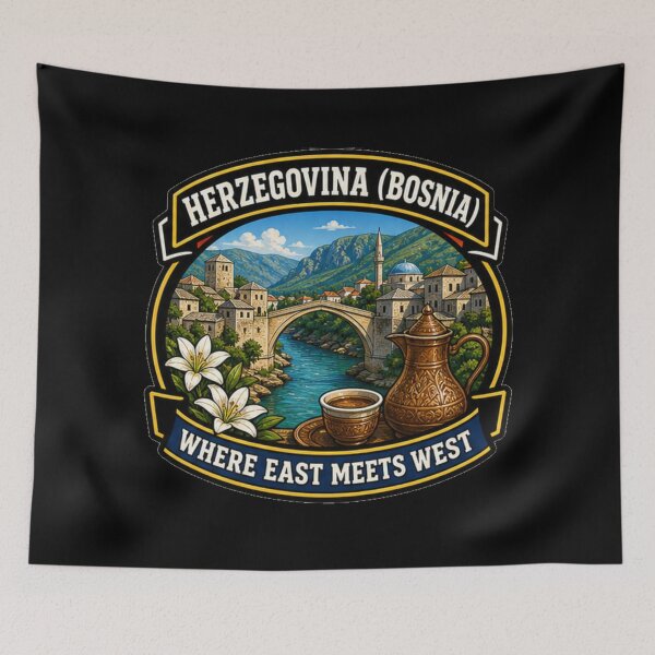 Item preview, Herzegovina – Soul of the Balkans designed and sold by GnuArt.