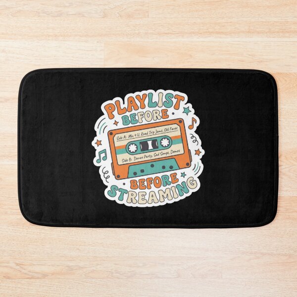 Item preview, Playlist Before Streaming Retro Cassette designed and sold by Sketchlegacy.
