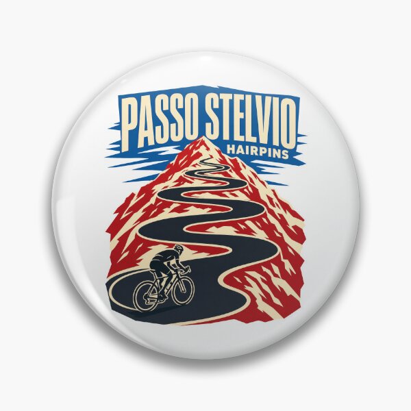 Item preview, Passo Stelvio Hairpins Road Cycling Alps Ascent designed and sold by pirminio.