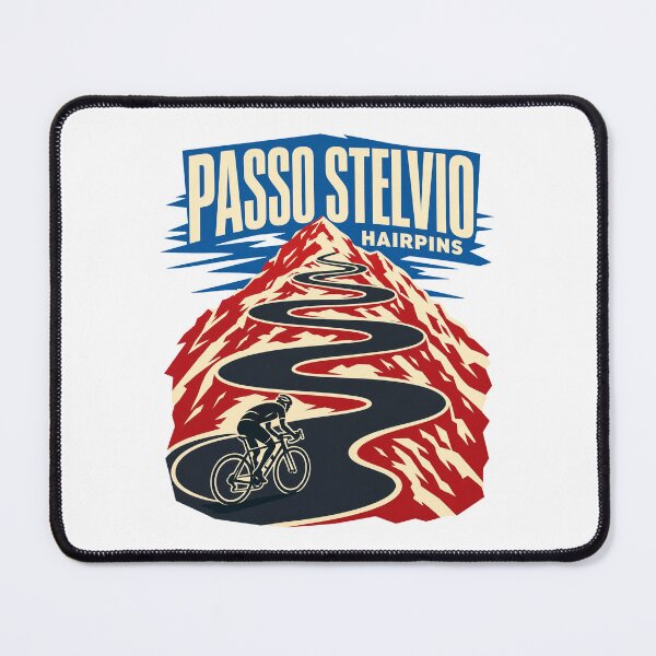 Item preview, Passo Stelvio Hairpins Road Cycling Alps Ascent designed and sold by pirminio.