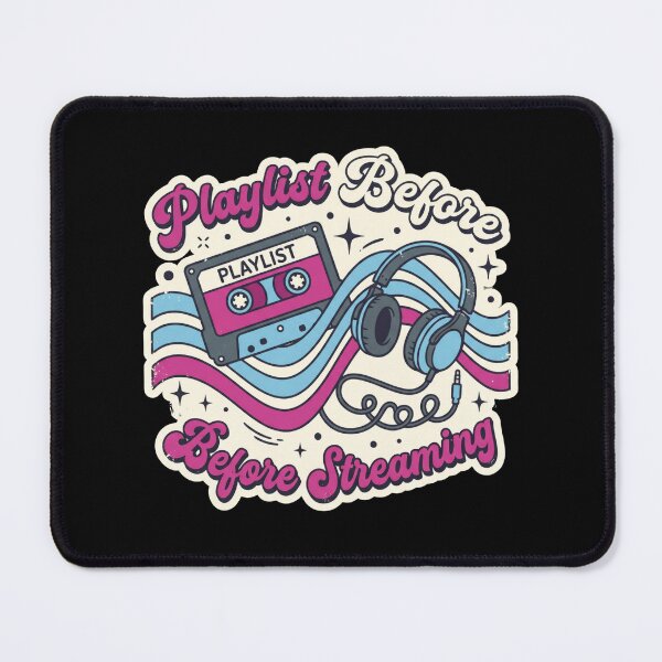 Item preview, Retro Playlist Cassette And Headphones designed and sold by Sketchlegacy.