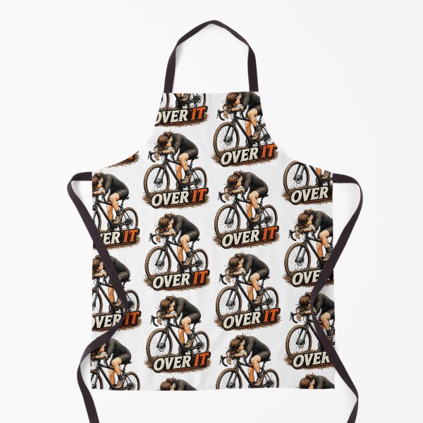 Item preview, Cyclo Cross Queen — Over It. | Cyclocross CX Mud Humour designed and sold by Pedal & Pace.