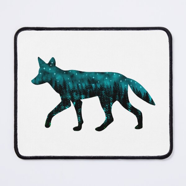 Item preview, Turquoise coyote designed and sold by Ana Gorozpe.