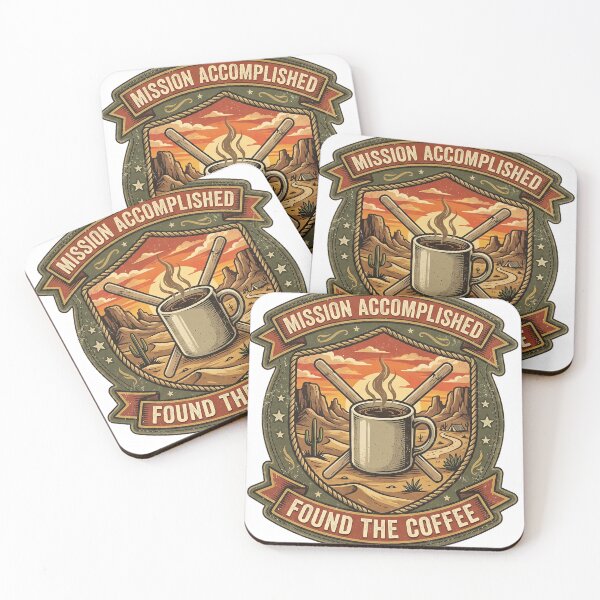Item preview, Vintage Coffee Adventure Badge designed and sold by UNIGRAPHIX.