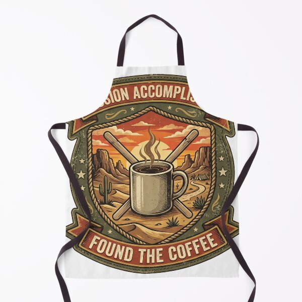Item preview, Vintage Coffee Adventure Badge designed and sold by UNIGRAPHIX.