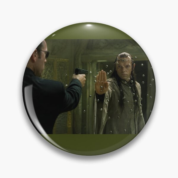 Item preview, Elrond stops bullets from agent Smith designed and sold by WiseBow.