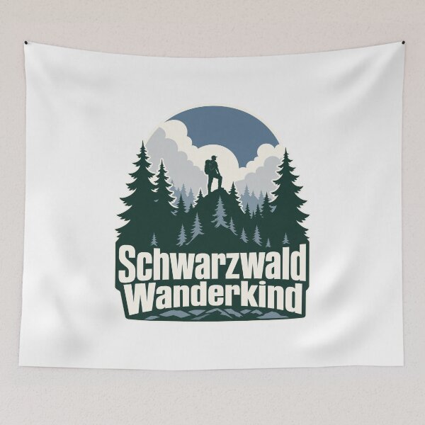 Item preview, Black Forest hiking child hiking Black Forest nature designed and sold by pirminio.